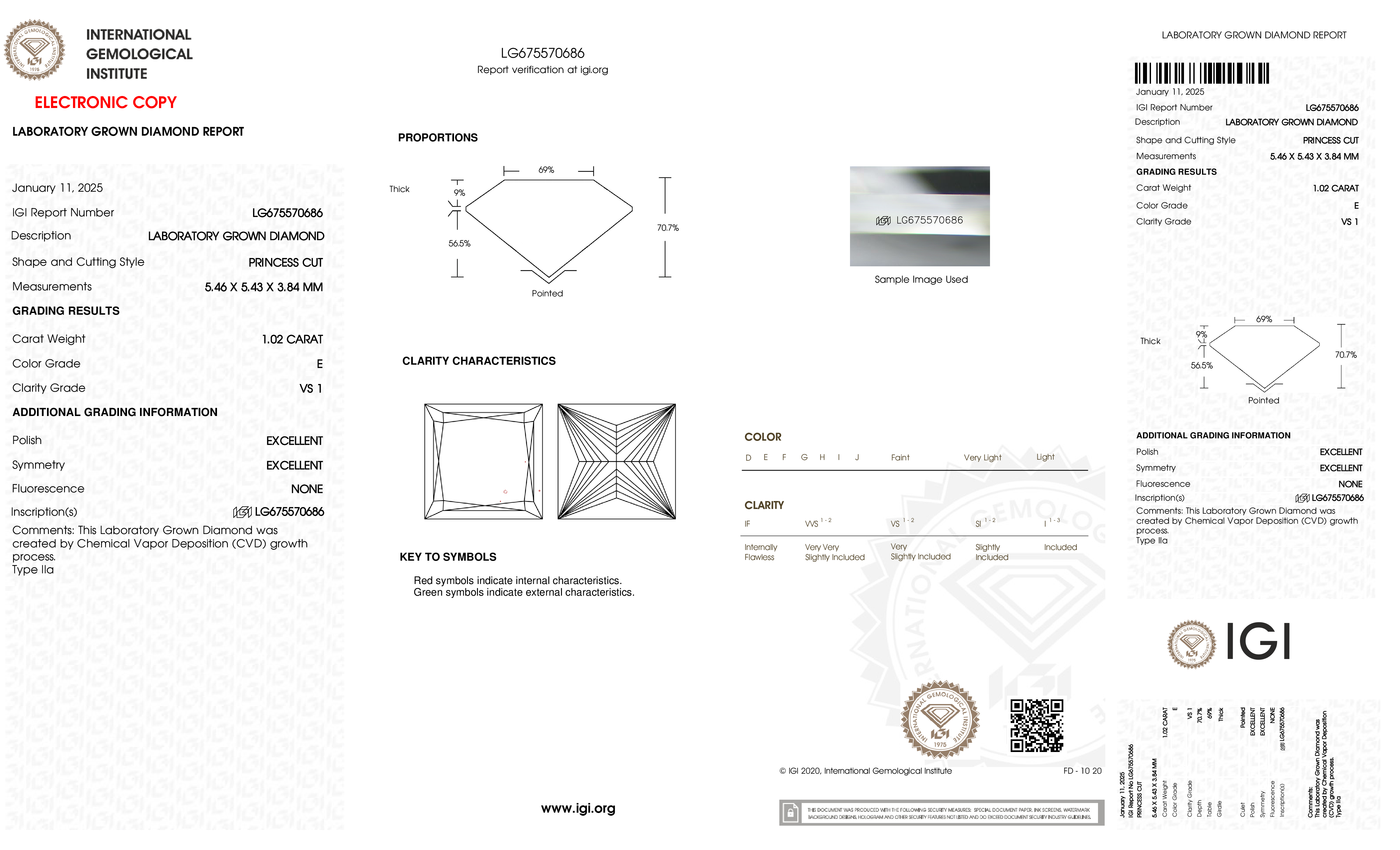 Diamond Certificate