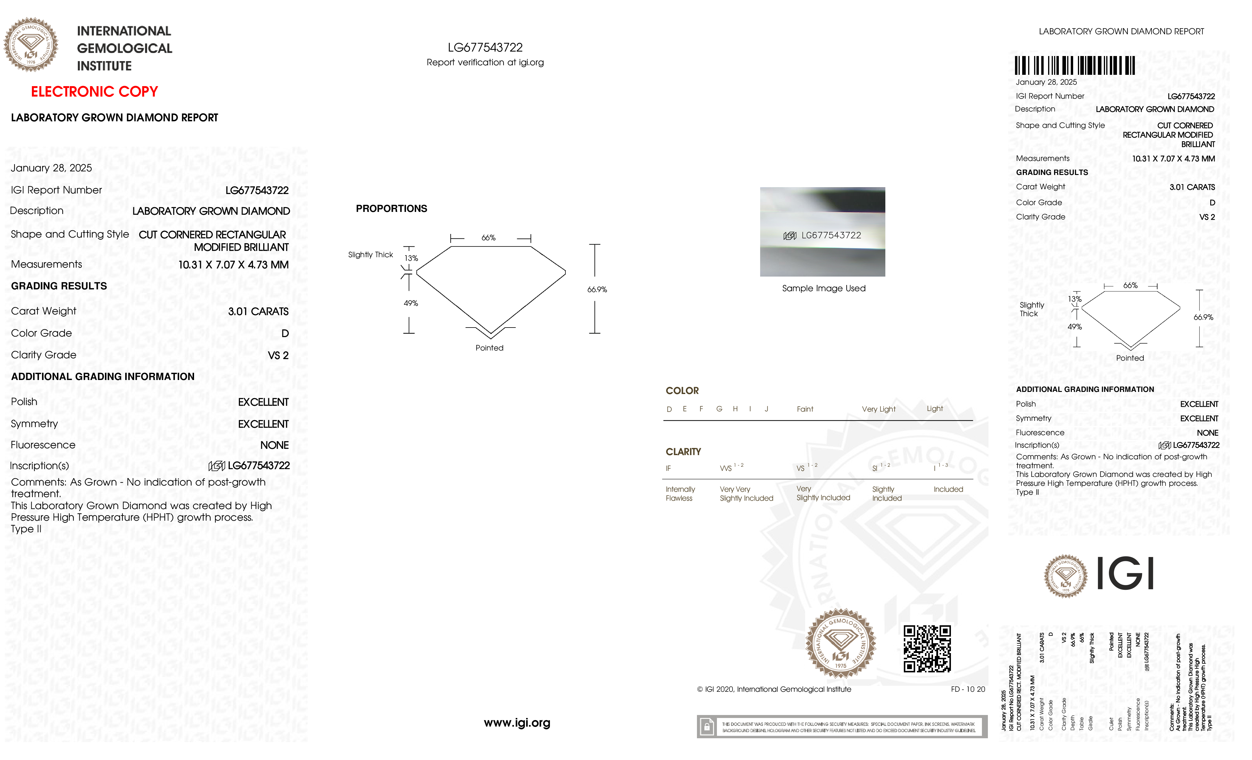 Diamond Certificate
