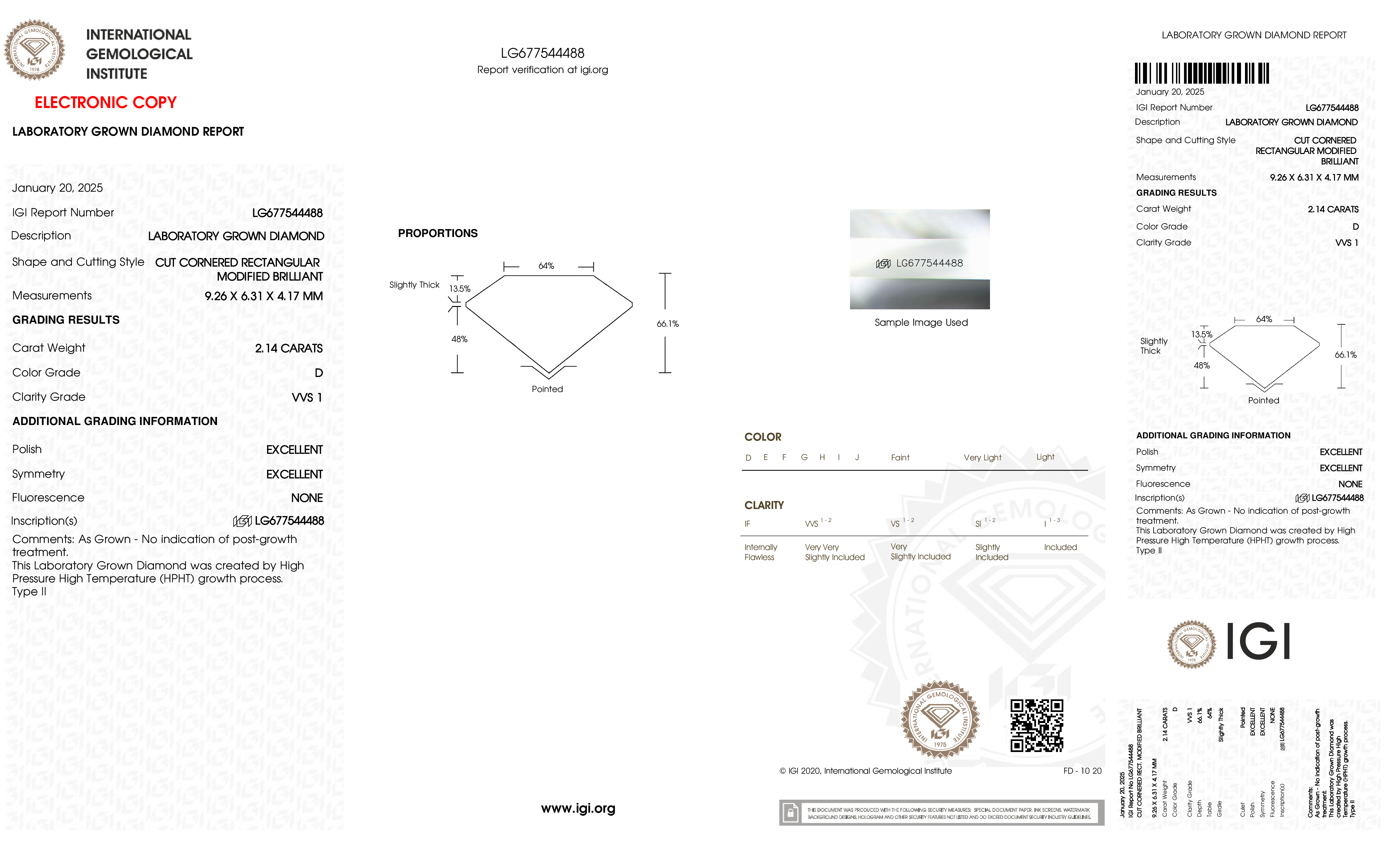 Diamond Certificate