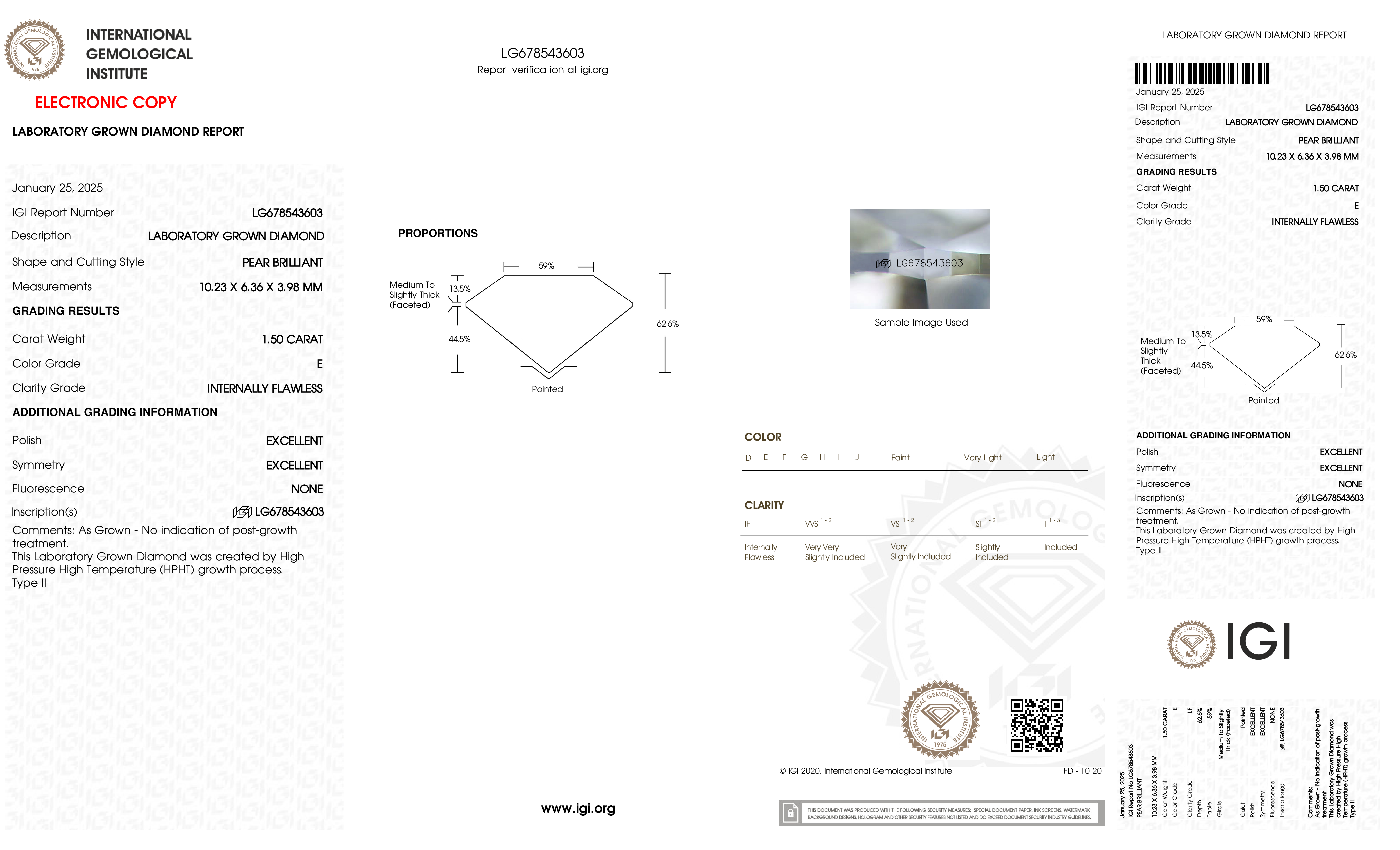 Diamond Certificate