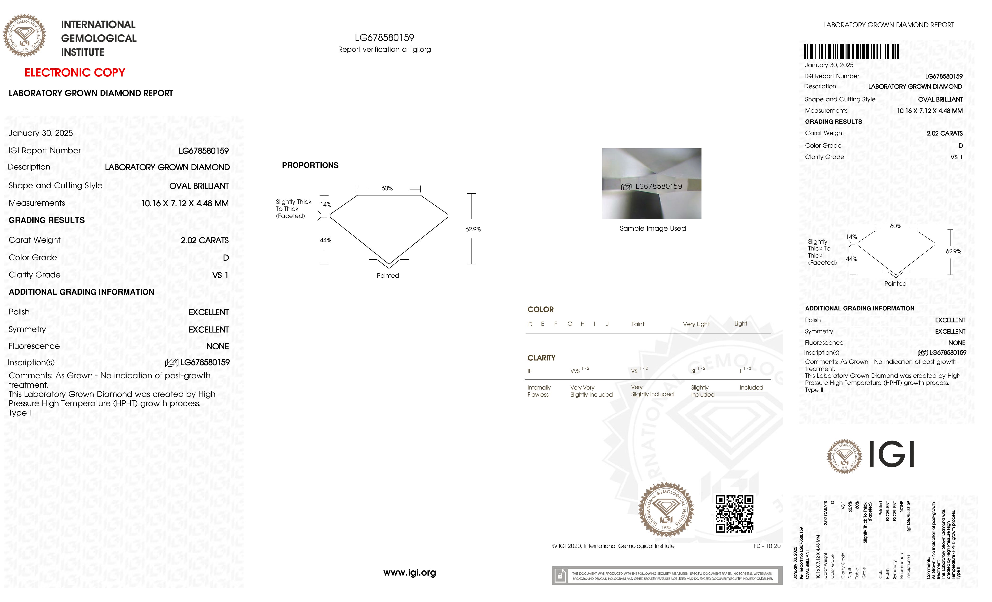 Diamond Certificate