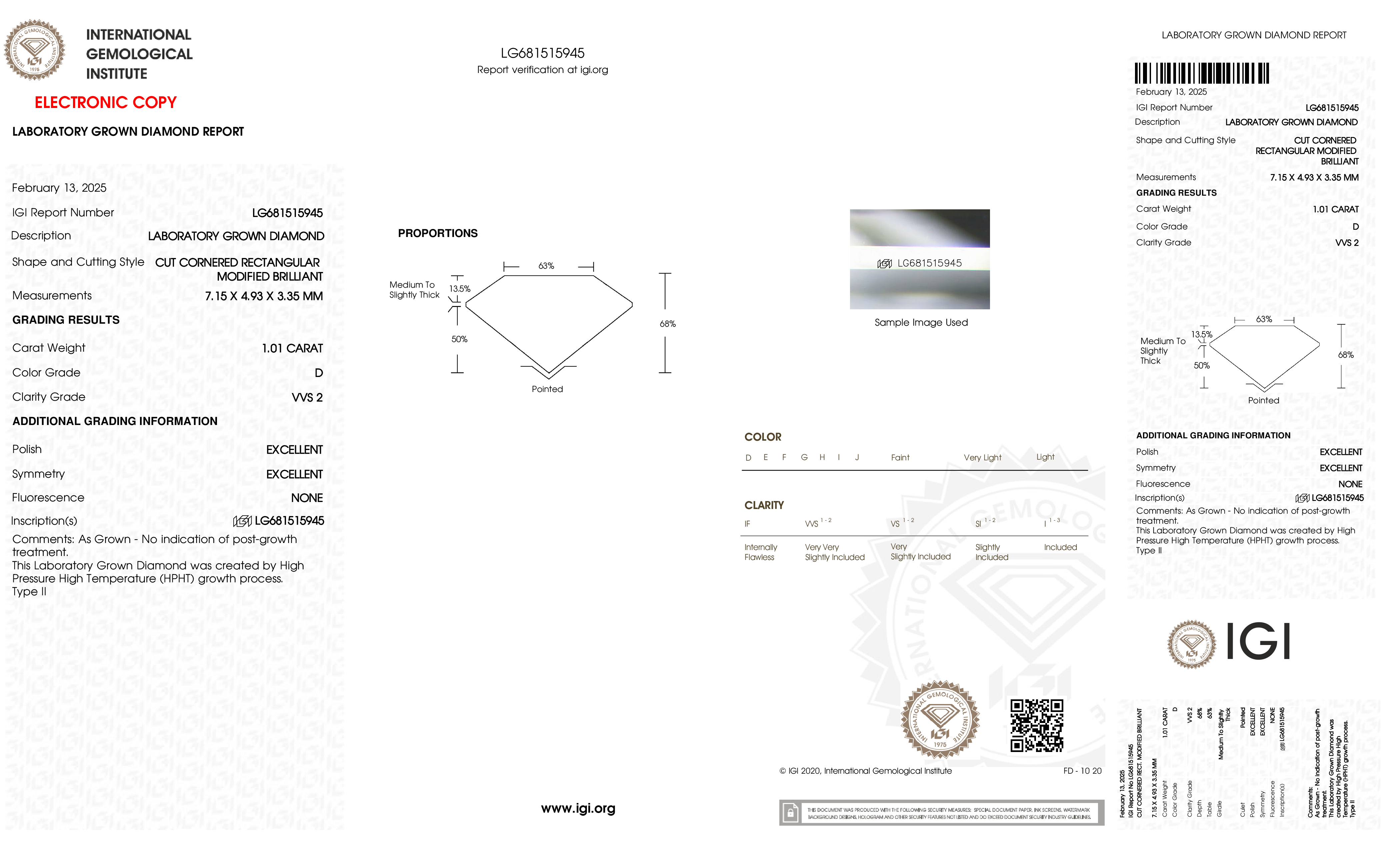 Diamond Certificate
