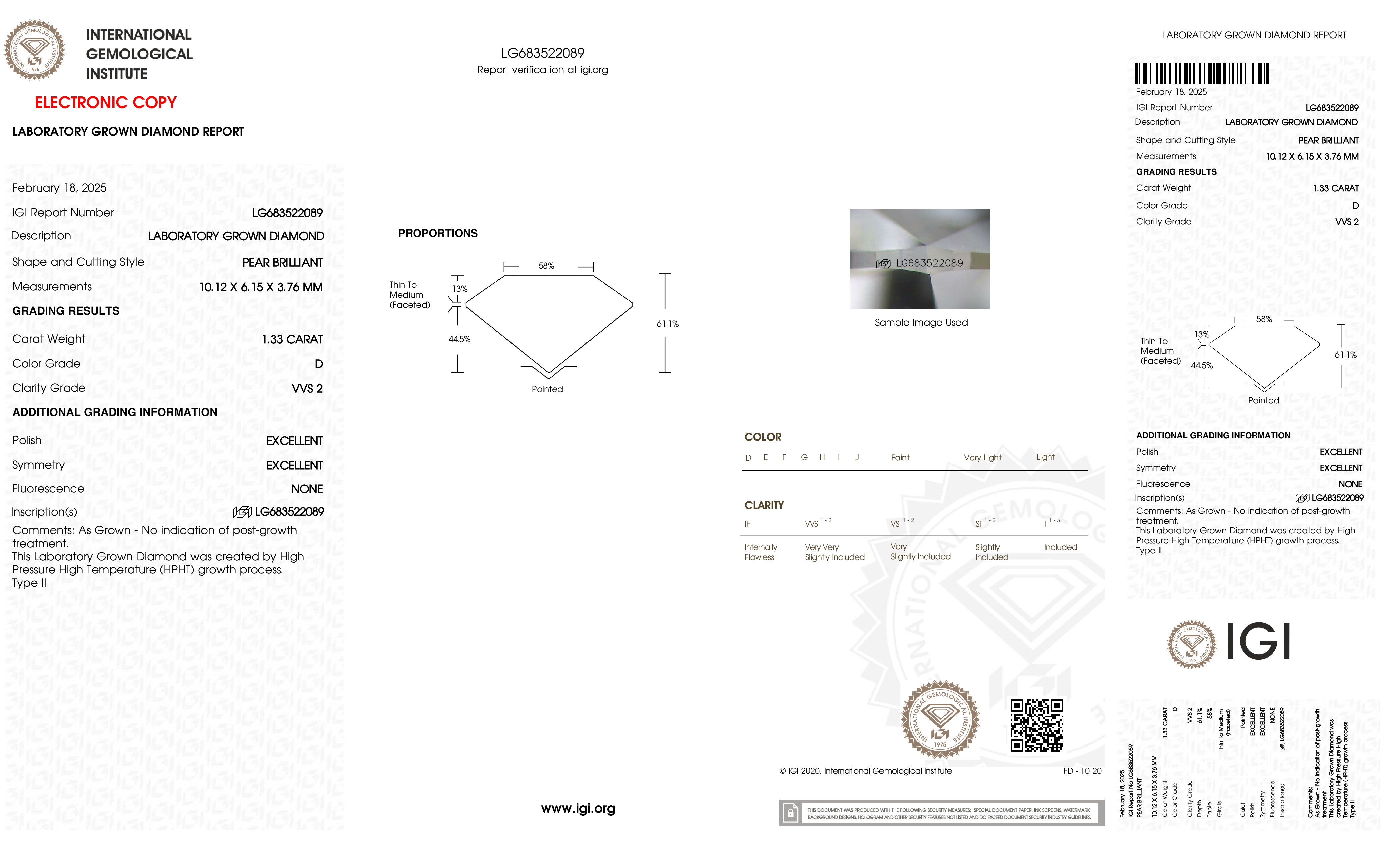 Diamond Certificate