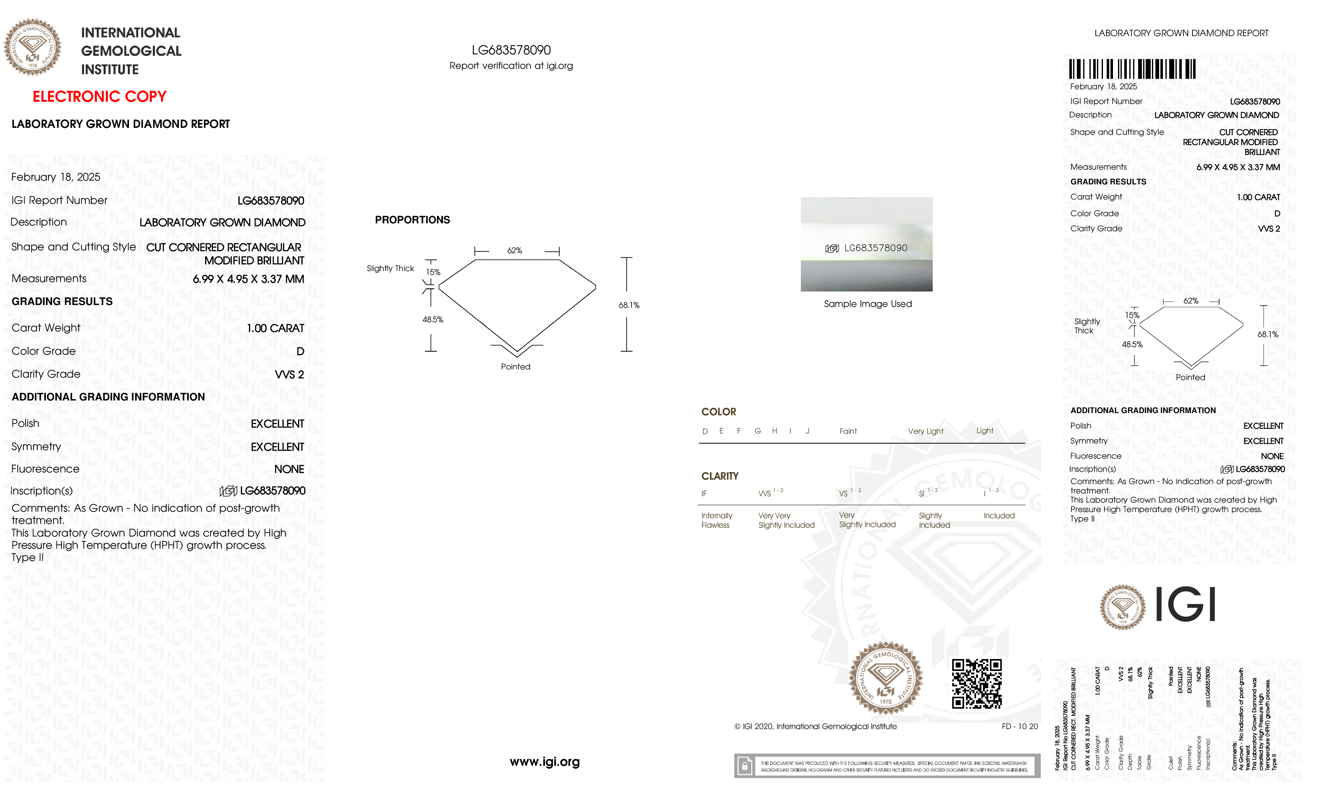 Diamond Certificate