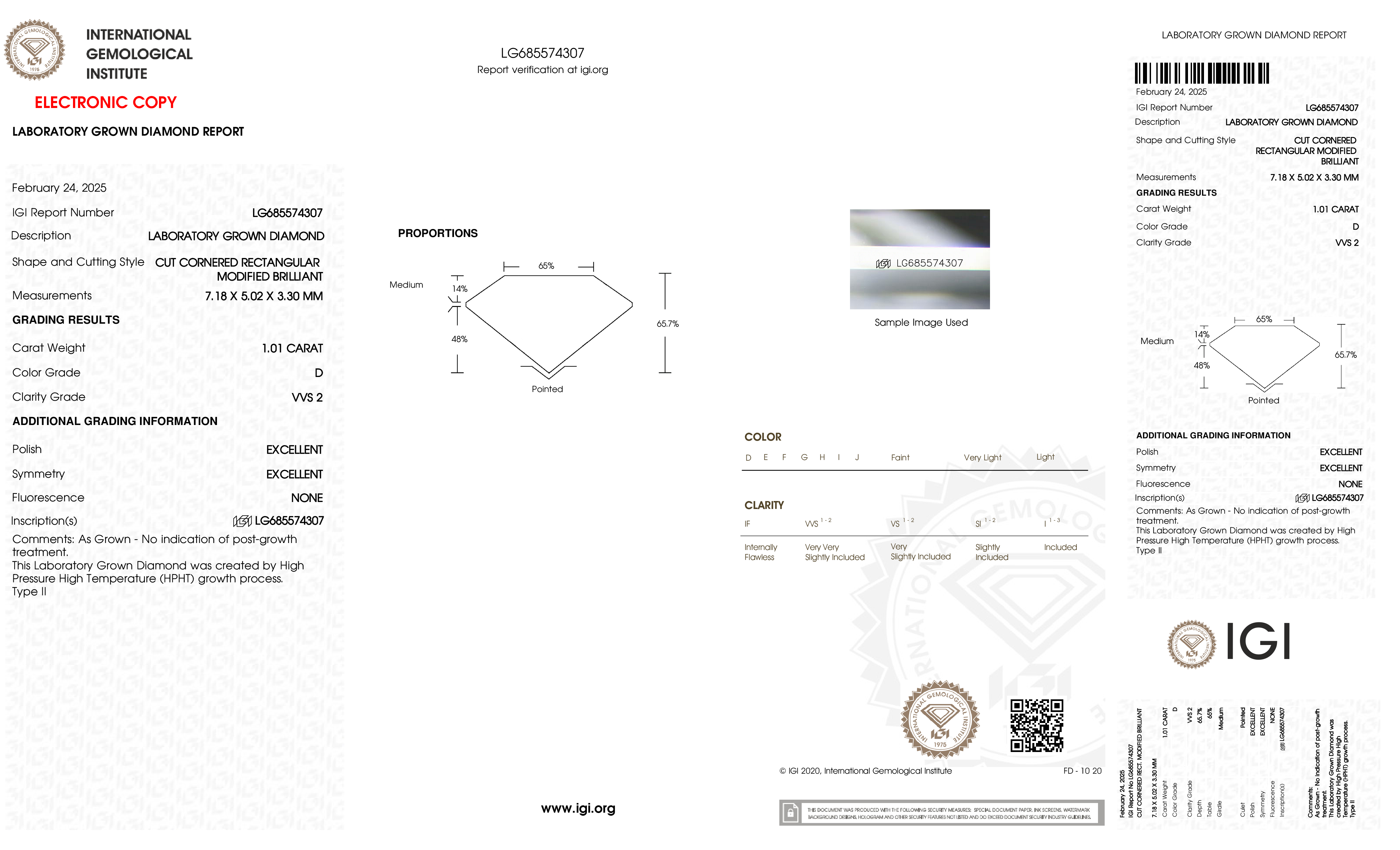 Diamond Certificate