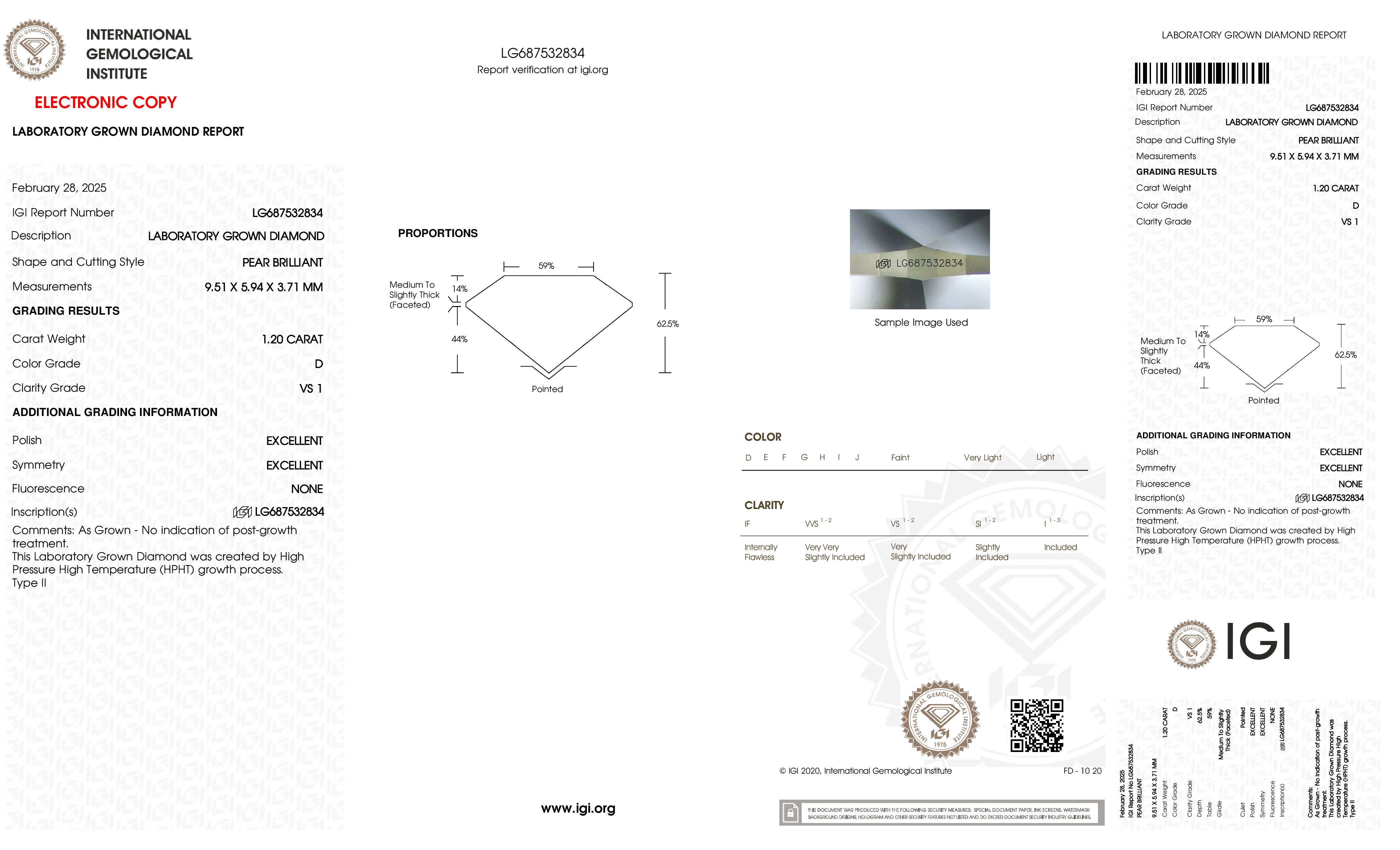 Diamond Certificate