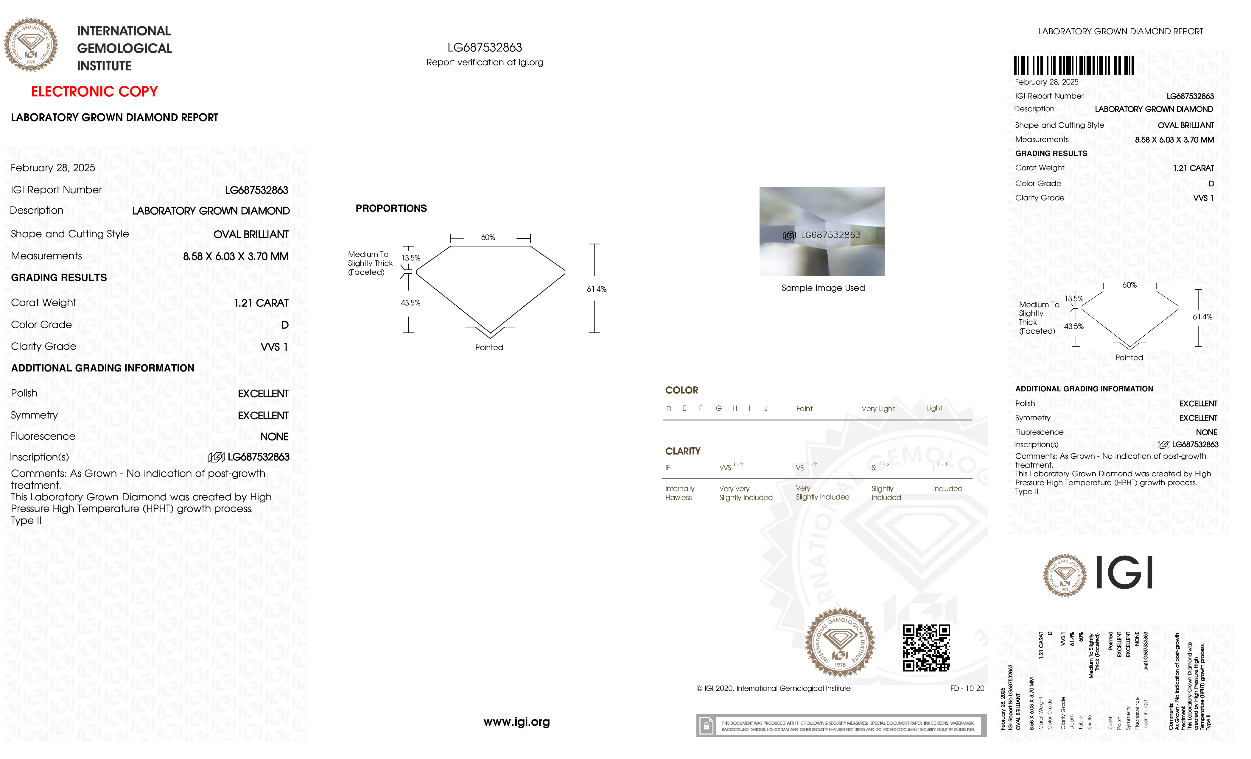 Diamond Certificate