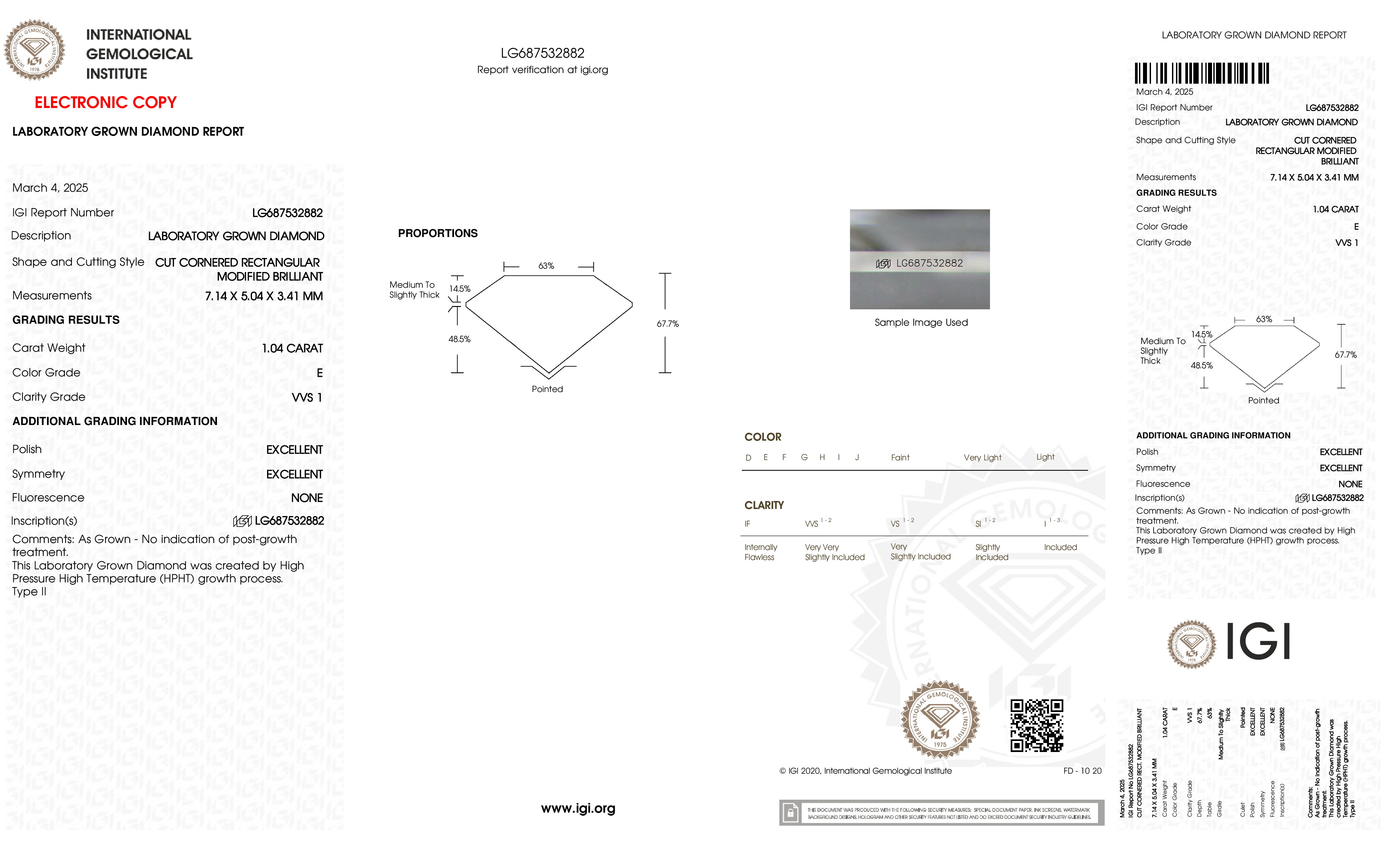 Diamond Certificate