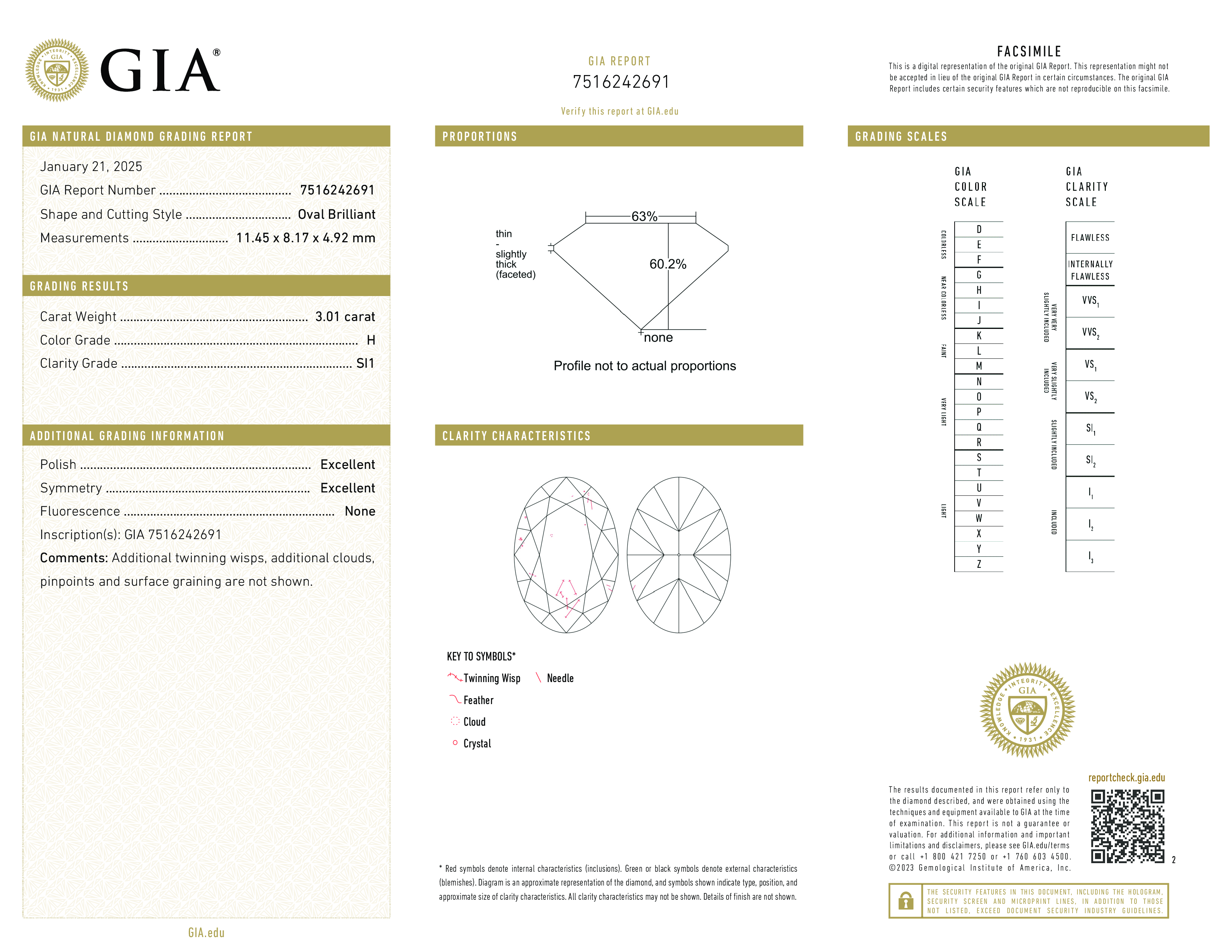 Diamond Certificate