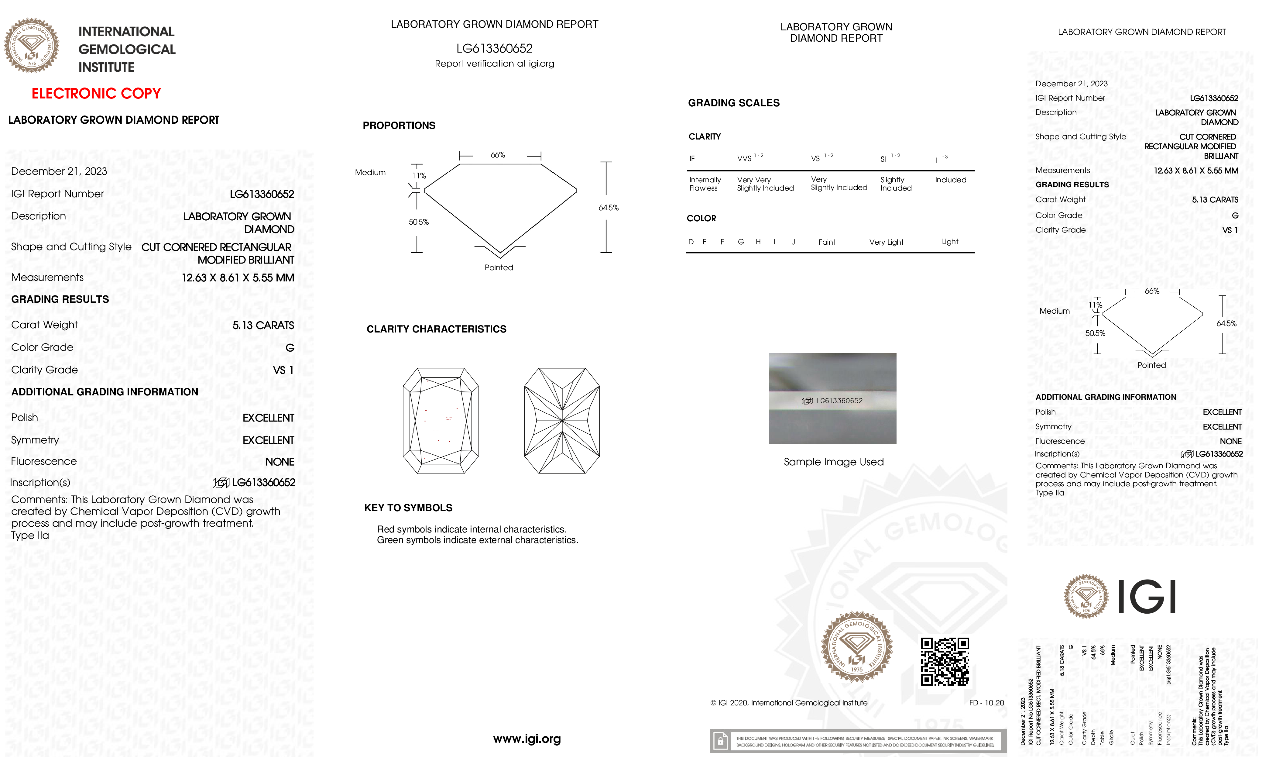 Diamond Certificate